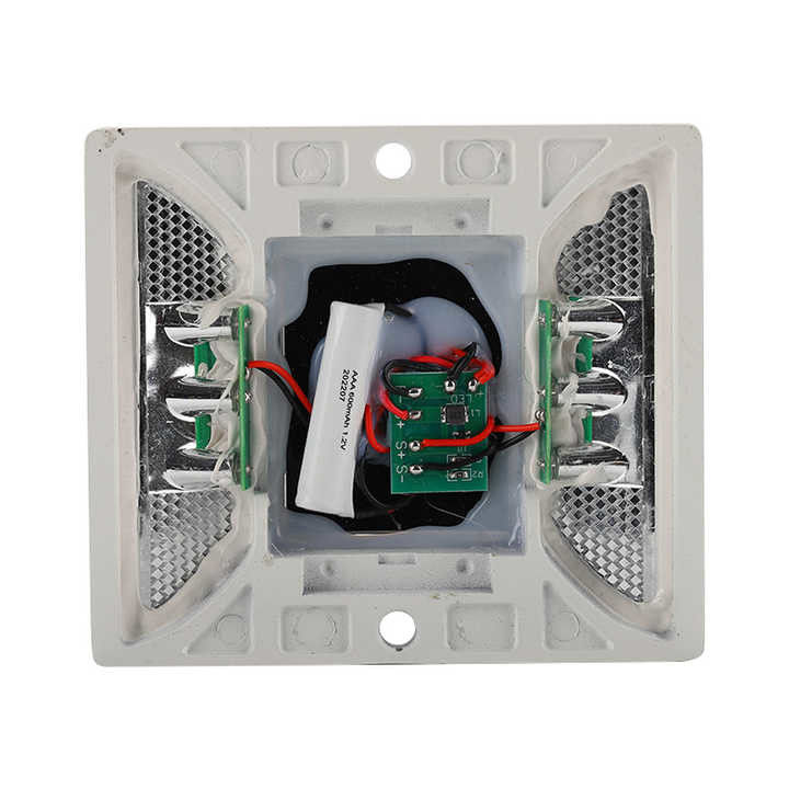 125 * 110 * 25mm Blue Solar LED Road Studs Flashing Cat'S Eye Road Marker