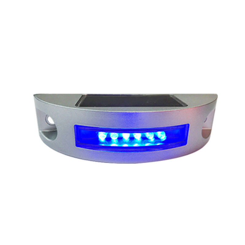 Half Moon Blue LED Color Solar Cat Eyes Road Stud For Improved Road Safety