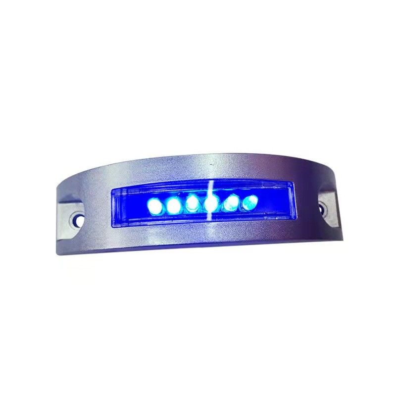 Half Moon Blue LED Color Solar Cat Eyes Road Stud For Improved Road Safety