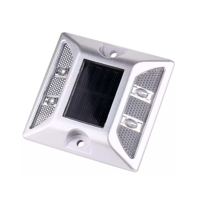 High Brightness White Color Led Aluminum Solar Road Stud Reflectors For Highways
