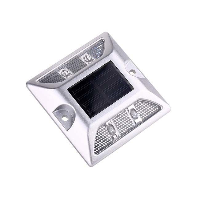 High Brightness White Color Led Aluminum Solar Road Stud Reflectors For Highways