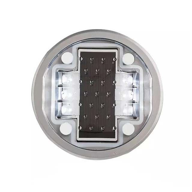 Flashed Solar Powered Road Reflectors IP68 With 5 LED Colors