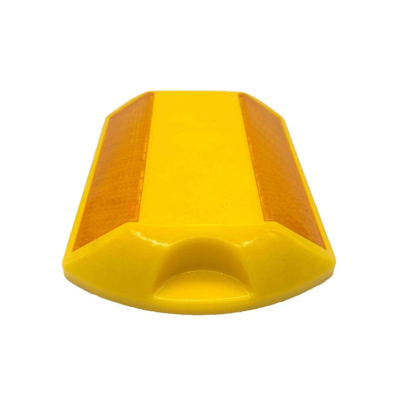 Cat Eye Road Sign Reflectors Traffic Yellow Cat'S Eye Reflector For Expressway