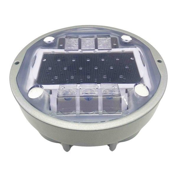 50mm Solar Road Marker Lights White Solar Powered Road Reflectors Custom