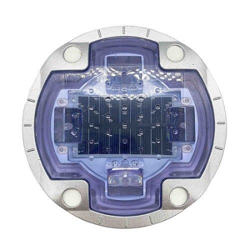 Flashing Traffic Warning Light Solar LED Road Stud Reflectors For Road Safety