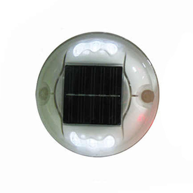 Outdoor PC Plastic Solar Road Marker Lights Road Side Cat Eye Automatic LED