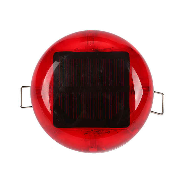 LED Lights Heavy Duty Solar LED Plastic Cat Eyes Marker Road Stud Reflector