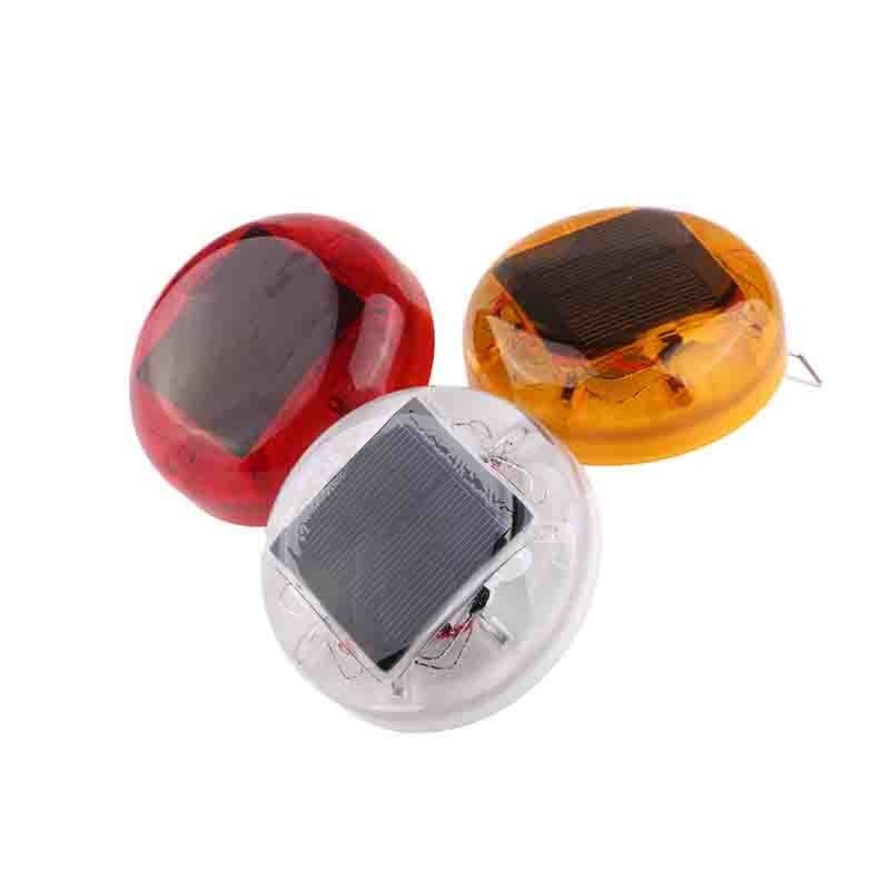 LED Lights Heavy Duty Solar LED Plastic Cat Eyes Marker Road Stud Reflector