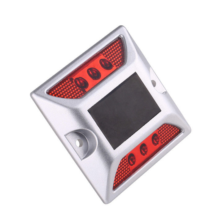 Motorway Light Studs 6pcs High Brightness Solar LED Road Studs Road Markers