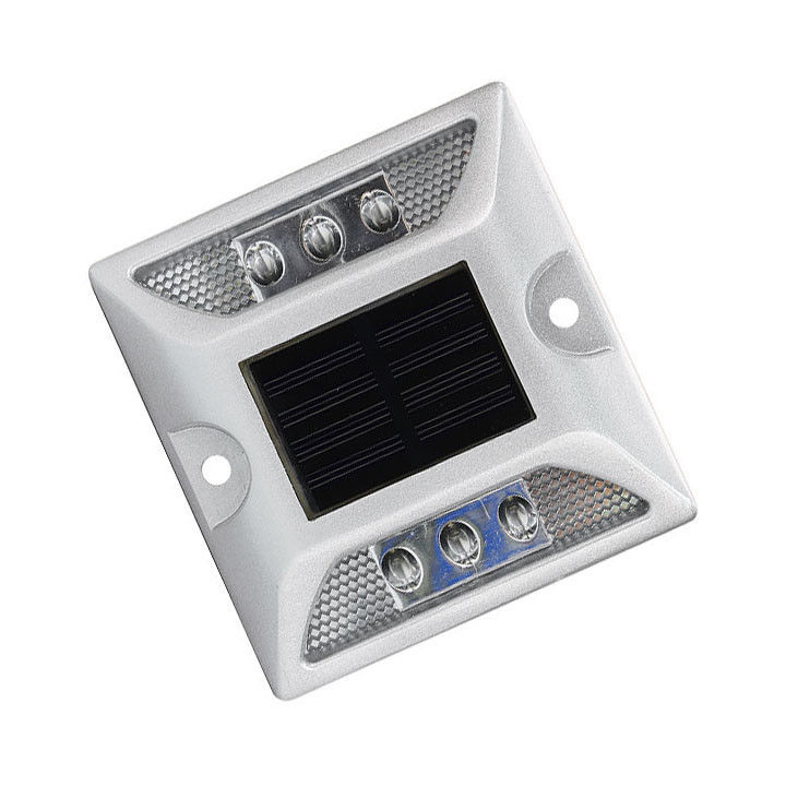 Motorway Light Studs 6pcs High Brightness Solar LED Road Studs Road Markers