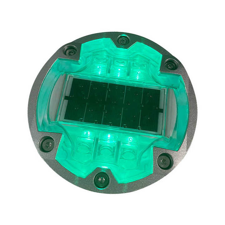 Heavy Duty IL300 Solar LED Road Studs 10mm Diameter LED Solar Powered Cat Eye