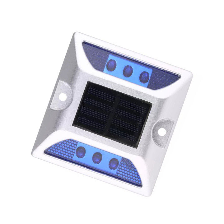 Solar LED Road Studs Light Pavement Marker Traffic Safety Reflective Cat Eyes