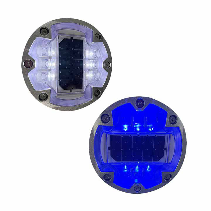 Blinking Solar LED Road Marker Lights IP68 Zebra Crossing LED Pavement Lights