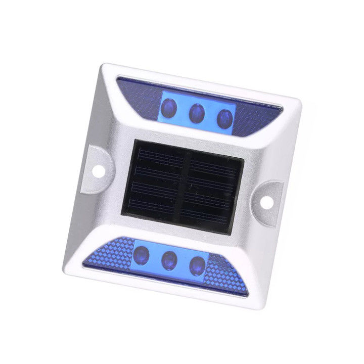 Aluminium Road Stud Lights Cat Eye Traffic Lighting Outdoor Solar Light Markers