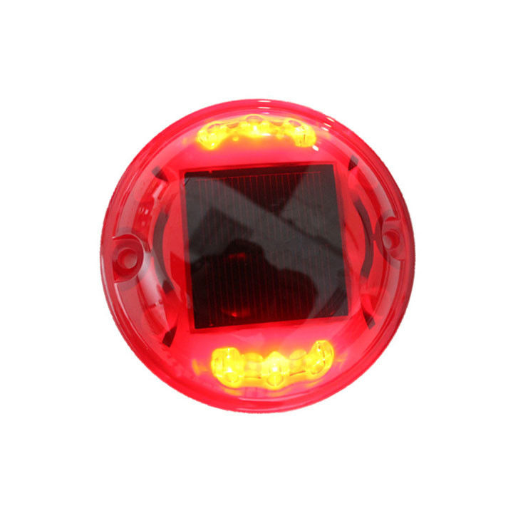 PC Material IP68 Round Cat Eye Road Stud 360 Degree Pavement Markers Light