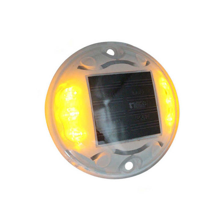 PC Material IP68 Round Cat Eye Road Stud 360 Degree Pavement Markers Light