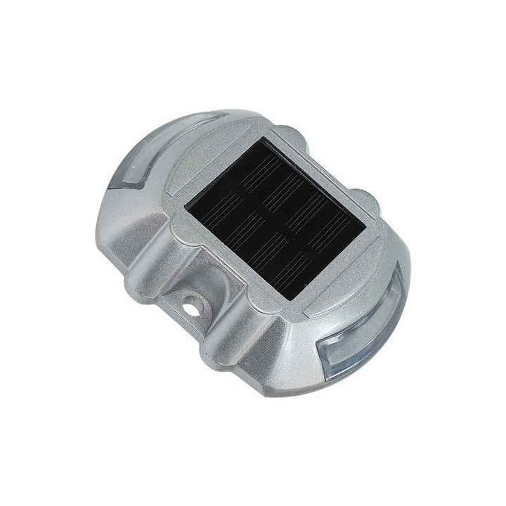 Solar LED Road Studs Aluminum 3M Reflective Embedded Horse Foot Shape Stud Light