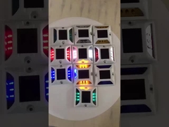 A104 40Tons Solar Powered Road Studs Aluminium High Visibility Road Marker Light